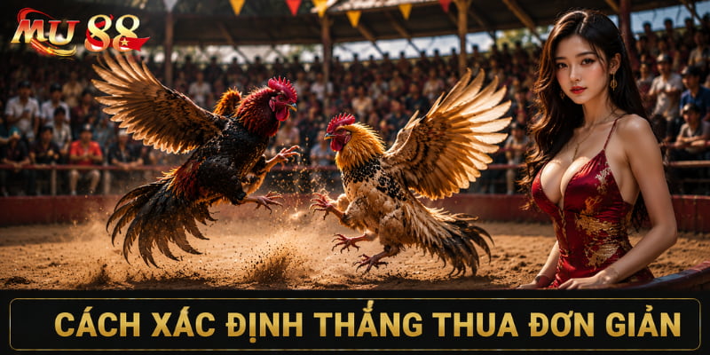 luật chơi đá gà xác định thắng thua