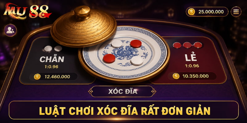 luật chơi xóc đĩa