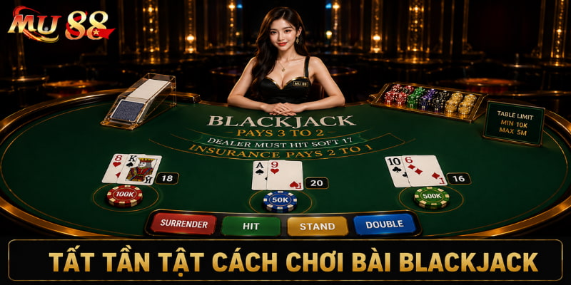 tất tần tật cách chơi bài blackjack