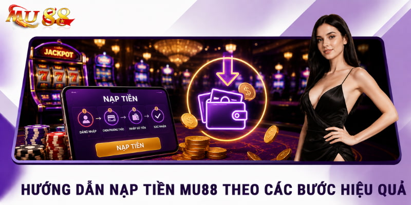 hướng dẫn nạp tiền mu88