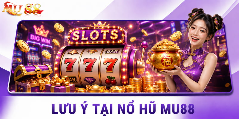 lưu ý tại nổ hũ mu88