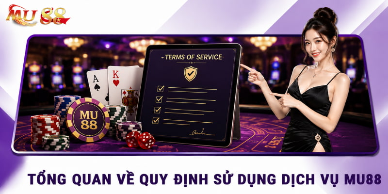 sử dụng điều khoản dịch vụ mu88